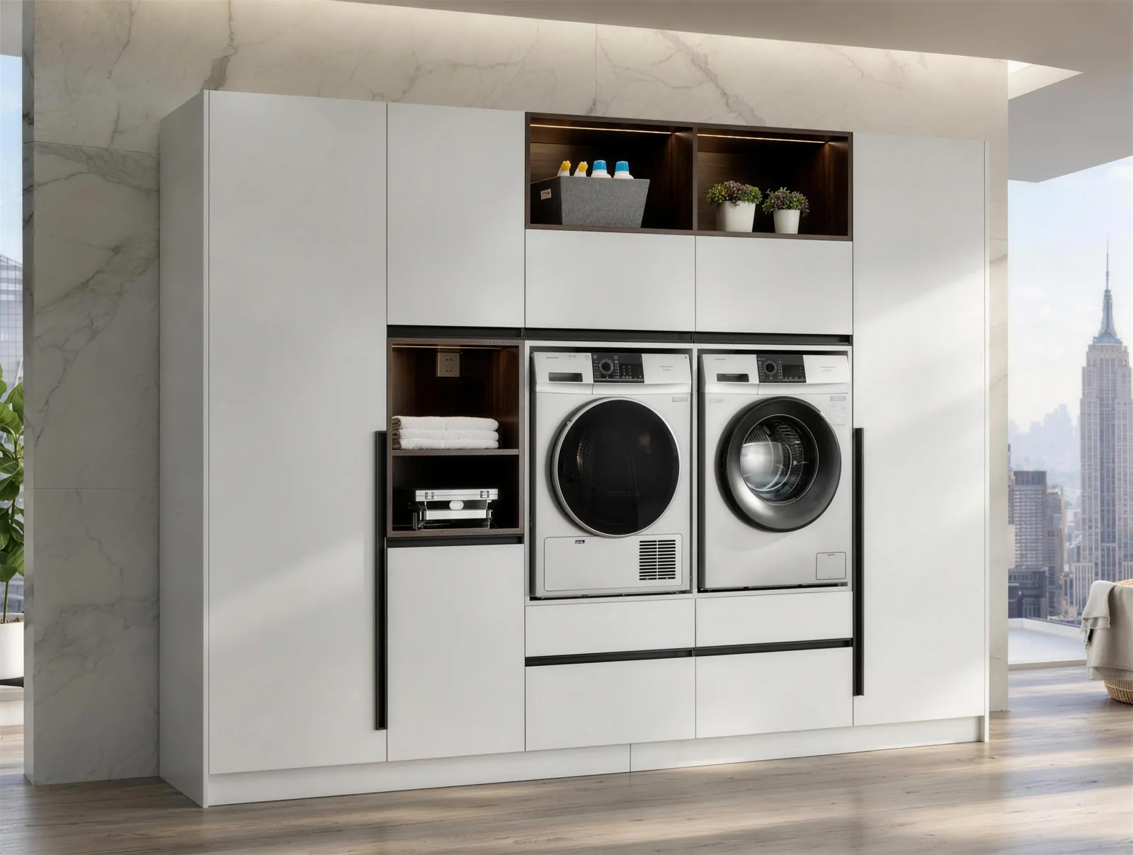 Laundry & Utility Suites: Integrated Sink &middot; Concealed Storage